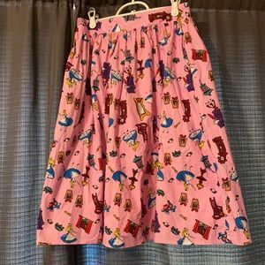 Disney Alice in Wonderland Skirt